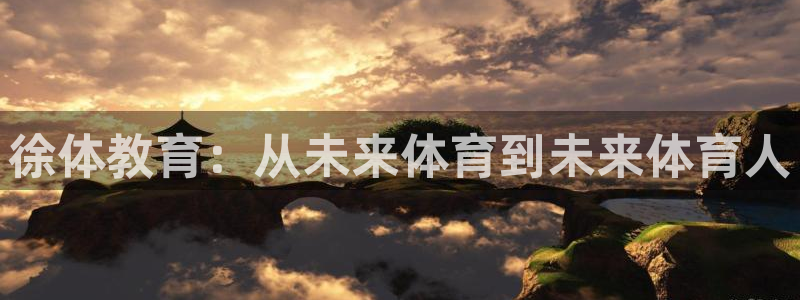 意昂3vk：徐体教育：从未来体育到未来体育人