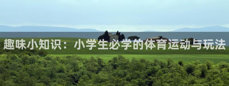 意昂3体育凯捷代理注册：趣味小知识：小学生必学的体育运动与玩法