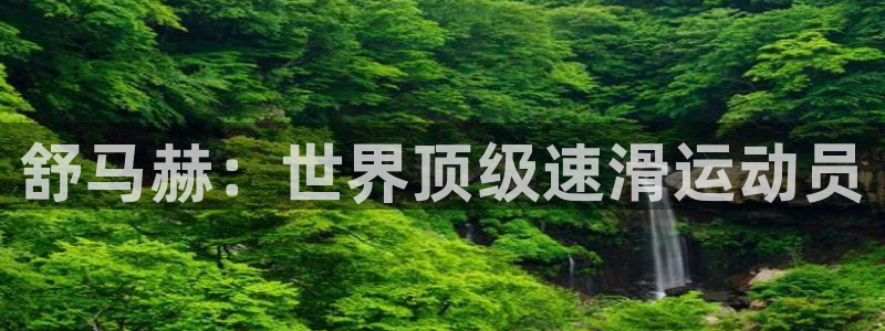 意昂3集团：舒马赫：世界顶级速滑运动员