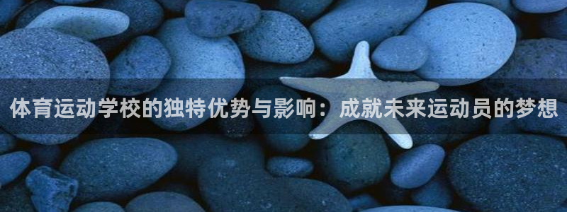 意昂3平台总代理：体育运动学校的独特优势与影响：成就未来运动员的梦想